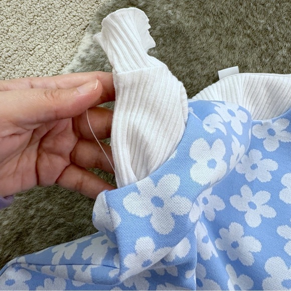 NWOT Floral Sleeveless Pocket Dress - Picture 8 of 10